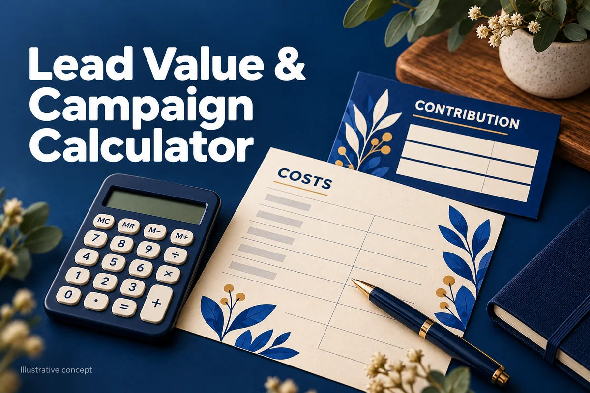 Lead Value & Campaign Calculator illustrative cover
